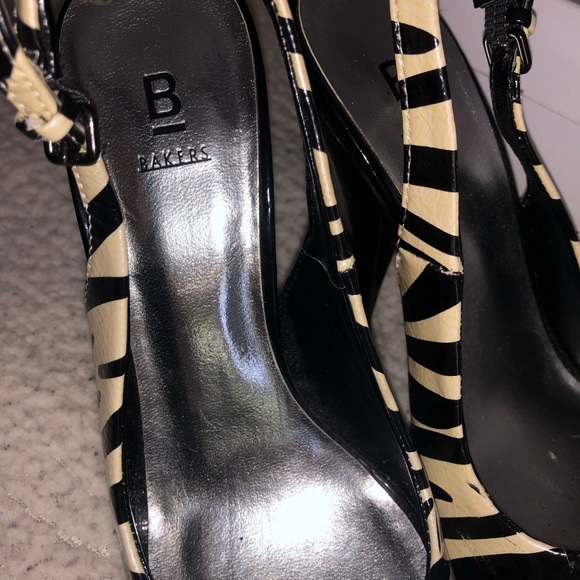 BAKERS zebra heels - Picture 6 of 7